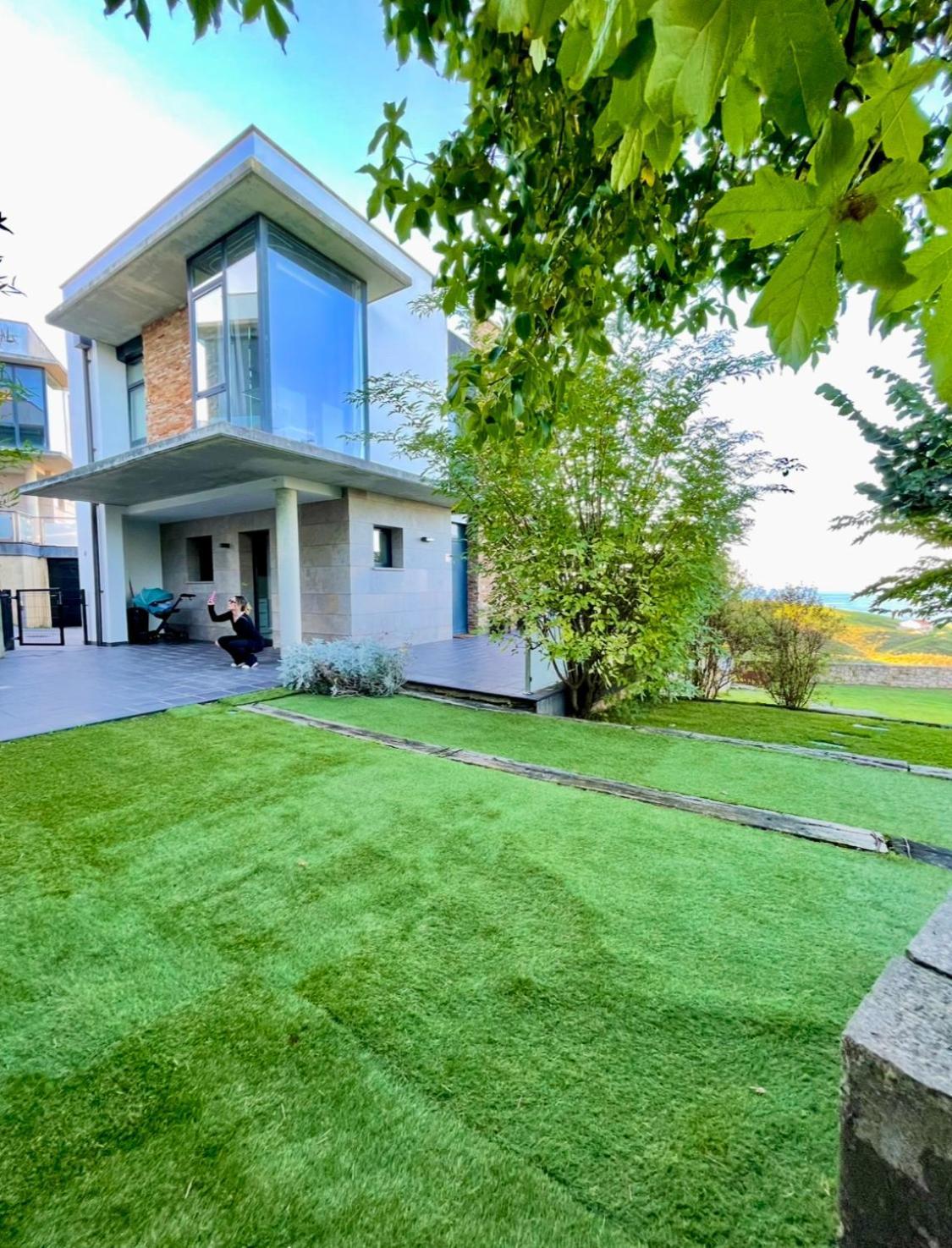 Villa Suances Tagle Bagian luar foto
